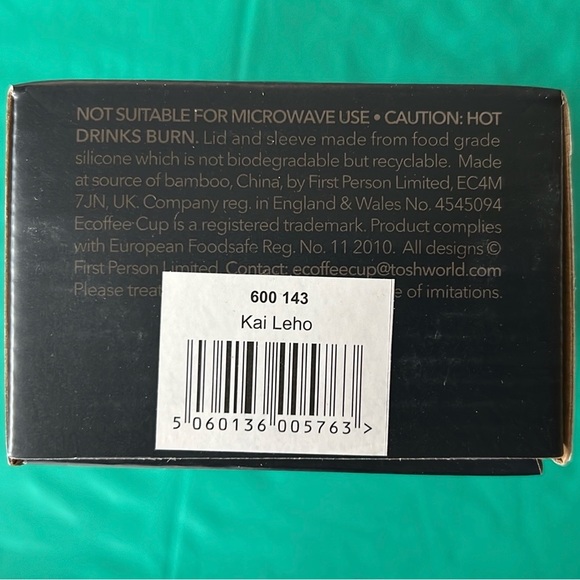 eCoffee Reusable Cup with Lid – Kai Leho – 14 oz - Picture 6 of 6